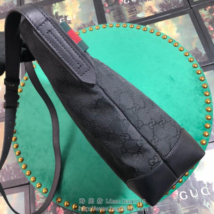 GUCCI 古馳男包 新款 308930 pvc配皮 雙G帆布 Gucci單肩斜挎包